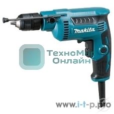 Дрель-шуруповерт сетевая Makita DP2011 370Вт,БЗП-6.5мм,0-4200об\м,1.1кг,кор