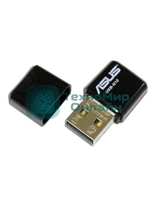 Сетевой адаптер ASUS USB-N10 Nano WI-FI 802.11n, 150 Mbps USB Adapter; 90IG05E0-MO0R00