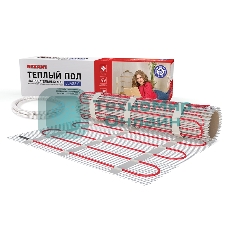 Теплый пол (нагревательный мат) Rexant Classic RNX -3,5-525 (площадь 3,5 м2 (0,5 х 7,0 м)), 525 Вт, двухжильный с экраном