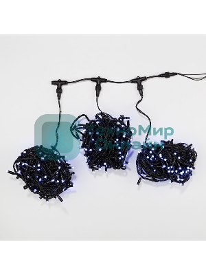 Гирлянда Neon-night LED ClipLight 24V, 3 нити по 20 м, свечение с динамикой, цвет диодов белый