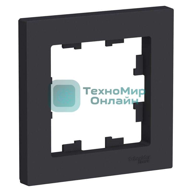 Рамка 1-м AtlasDesign карбон SchE ATN001001