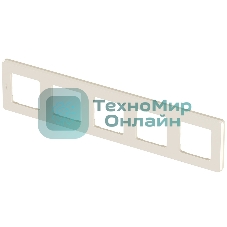 Рамка 5 постов слоновая кость Inspiria