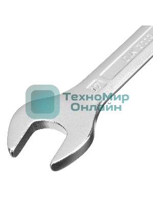 Набор ключей комбинированных Gross 8-17 мм, 6 шт., CrV, холодный штамп