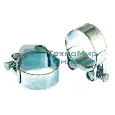 Хомуты металлические Сибртех силовые 44-47 мм ширина 22 мм шарнирный, W1, 2 шт