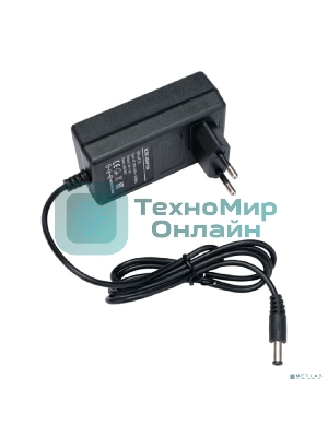 Блок питания Gembird NPA-AC15, 12В/3А, 36Вт, 1 штекер 5,5х2,5мм