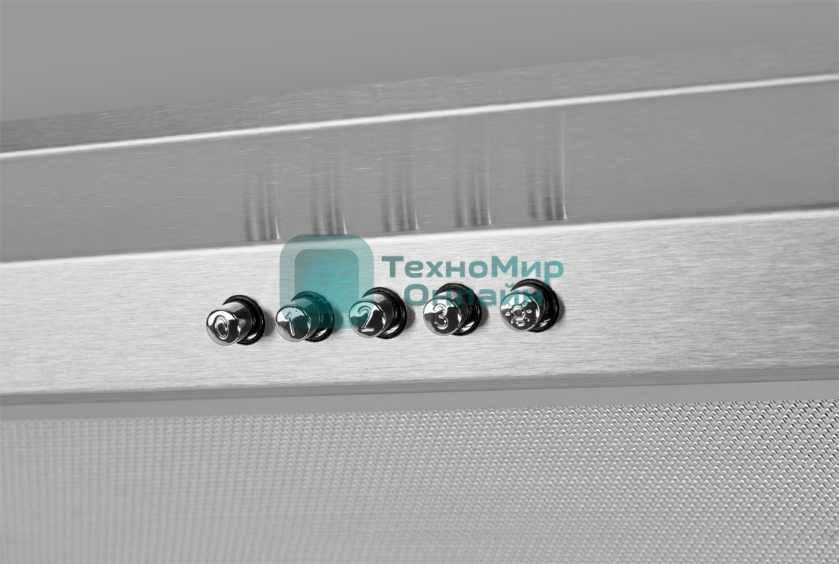 Вытяжка встраиваемая Kuppersberg Inlinea 60 X нержавеющая сталь, 52.5 см, 1300 куб. м/ч, 41 дБ