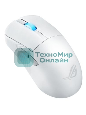 Мышь беспроводная ASUS ROG Harpe Ace Mini белый, 42000 dpi, радиоканал, Bluetooth, USB, кнопки - 5