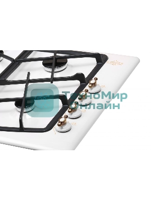 Газовая варочная панель Gefest СН 1211 К82/4 газовые конфорки переключатели поворотные электроподжиг независимая установка габариты (ШхГ) 59x51 см