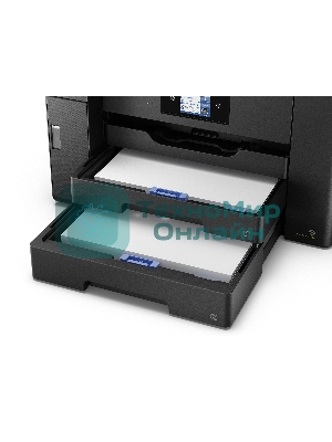 МФУ струйное Epson M15140 (C11CJ41404), A3+, ч/б, печ. до 25 стр/мин., скан. до 26 стр/мин., 2400 x 4800 dpi (печать) 1200x2400dpi (скан.), USB, RJ-45, Wi-Fi
