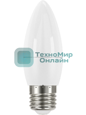 Лампа светодиодная Gauss Elementary 30220 10Вт цок.:E27 свеча 220B 4100K св.свеч.бел.ней. (упак.:10шт)