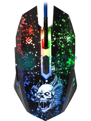 Комплект клавиатура+мышь Defender Tor MHP-127 проводной, USB, 3200 DPI, чёрный