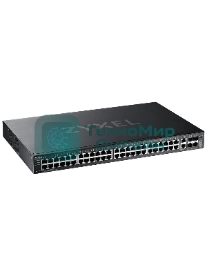 Коммутатор L3 Access Zyxel NebulaFlex Pro XGS2220-54, rack 19