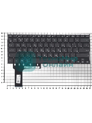 Клавиатура для ноутбука Asus TP201SA черная
