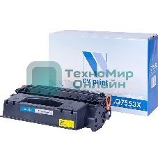 Картридж лазерный NVPrint совместимый HP Q7553X для LJ P2014/P2015/M2727 (7000k)