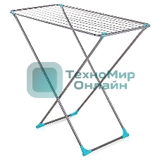 Сушилка для белья НИКА СБ3/С напольная 10 м, серебро