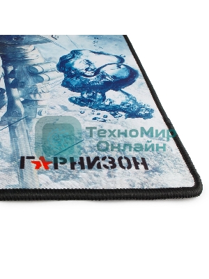 Коврик для мыши Гарнизон GMP-200, игровой, дизайн- игра Survarium, ткань/резина, размеры 437 x 350 x 3 мм