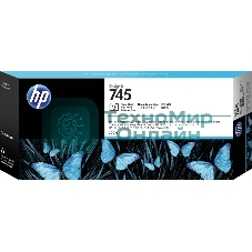 Картридж струйный HP 745 300мл фото черный Ink Cartridge