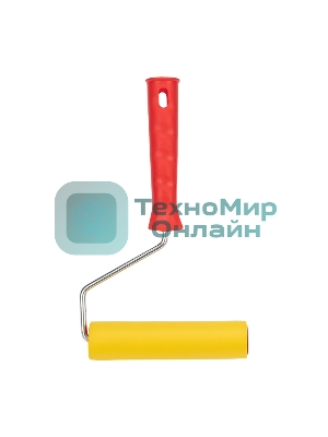 Валик Rexant для прикатки обоев резиновый, ширина ролика 150 мм, ручка 6 мм