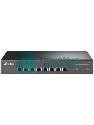 Коммутато TP-Link 8-port Desktop/Rackmount 10G Unmanaged Switch, 8 100/1G/2.5G/5G/10G RJ-45 ports,  1 Fan with intelligent speed control, 100-240 VAC, 50/60 Hz.