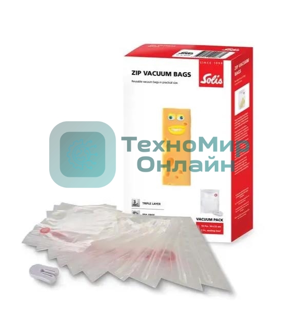 Пакеты Solis 92268 ZIP 20 x 23 см