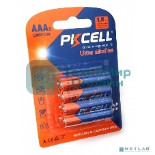 Щелочной/алкалиновый элемент питания PKCELL LR03-8B тип - AAА 8 шт в блистере