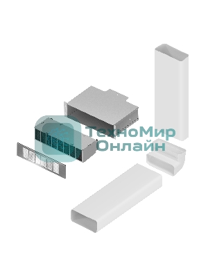 Комплект воздуховодов Maunfeld MIDS834 с фильтром CF314MW (для MIHC834SF2BK)