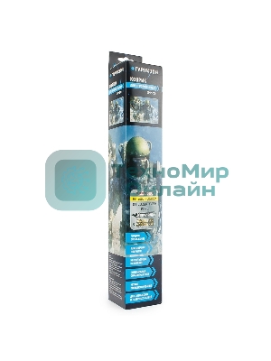 Коврик для мыши Гарнизон GMP-200, игровой, дизайн- игра Survarium, ткань/резина, размеры 437 x 350 x 3 мм