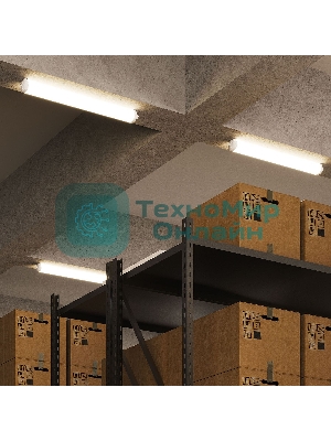 Светильник светодиодный Gauss IP65 590*40*30мм 18Вт 1300lm 4000К линейн. мат.