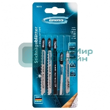 Набор полотен для электролобзика универсальный Gross 5шт.