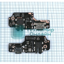 Плата разъема питания с микрофоном для Xiaomi Redmi Note 8
