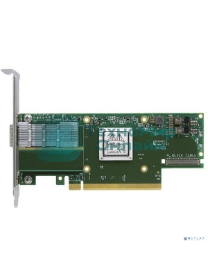 Адаптер Infiniband ConnectX®-6 VPI adapter card, HDR IB (200Gb/s) and 200GbE, single-port QSFP56, PCIe4.0 x16, tall bracket