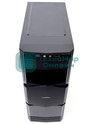 Компьютерный корпус Zalman ZM-T3 черный без БП mATX 1x80мм 3x120мм 1xUSB2.0 1xUSB3.0 audio bott PSU