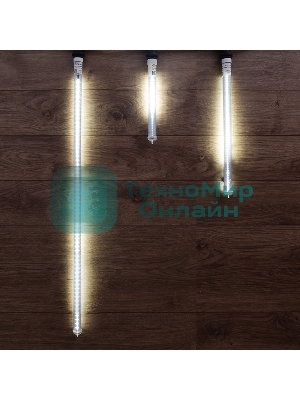 Сосулька светодидная Neon-night 100 см, 230 В, e27, двухсторонняя, 60х2 диодов, цвет диодов белый