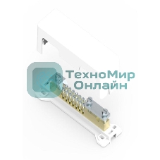 Шина уравнивания потенциалов ДКС NE1001 10х4-25кв.мм 1х50кв.мм 1х4х30мм с пласт. опорой