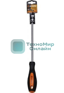 Отвертка шлицевая SL8, 200 мм