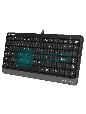 Клавиатура проводная A4Tech Fstyler FKS11, USB, черный/серый