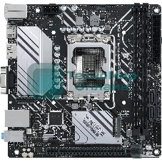 Материнская плата ASUS PRIME H610I-PLUS D4-CSM, LGA 1700, Intel H610, 2xDDR4, 4xSATA, 1xM.2 PCIe 3.0 x4, 1xPCIe 4.0 x16, 1xHDMI, 1xDP, 1xVGA, 2xUSB-A 3.2 Gen 1, 2xUSB-A 2.0, 1x 1Gb LAN, 3x3.5 мм, 7.1, Mini-ITX