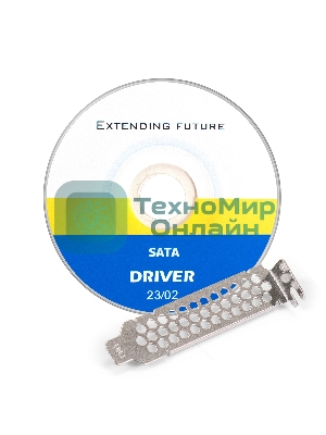 Контроллер ExeGate EXE-510 (PCI-E x4, SATA3 6Gb/s, 10 int, ASMedia Chipset ASM1166+JMB575)