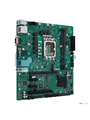 Материнская плата ASUS Pro H610M-C D4-CSM, LGA 1700, Intel H610, 2xDDR4, 4xSATA, 1xM.2, 1xPCI-E 4.0 x16, 1xPCI, 1xDP, 1xHDMI, 1xVGA, 1x 1Gb LAN, 2xUSB-A 2.0, 2xUSB-A 3.2 Gen 1, 3x3.5 мм, 7.1, Micro-ATX