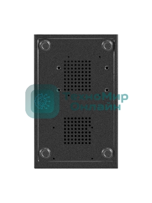 Компьютерный корпус Minitower ExeGate BAA-308M-UNS350 (mATX, БП UNS350 с вент. 12см, 2*USB, HD Audio, черный)