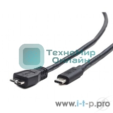 Кабель Cablexpert CCP-USB3-mBMCM-6 USB3.0 microBM/USB3.1TypeC, 1.8м, 