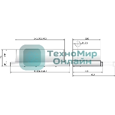 Вытяжка встраиваемая Elikor Интегра Glass 50Н-400-В2Д нержавеющая сталь/стекло белое, 50 см, 400 куб. м/ч, 55 дБ