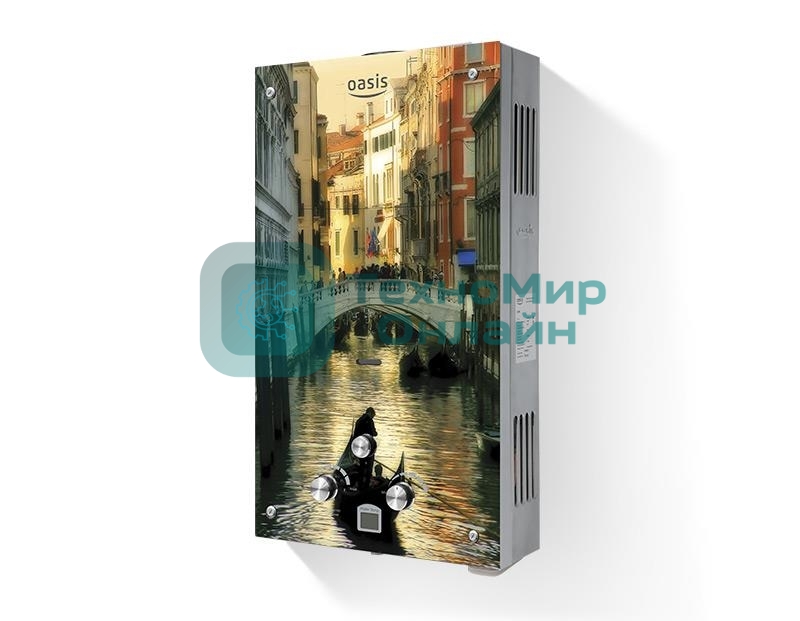 Водонагреватель Oasis GAS 10L/MIN GLASS 20 TG