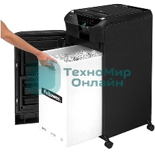 Шредер Fellowes AutoMax 550C (секр.P-4)/фрагменты/550лист./83лтр./скрепки/скобы/пл.карты/CD