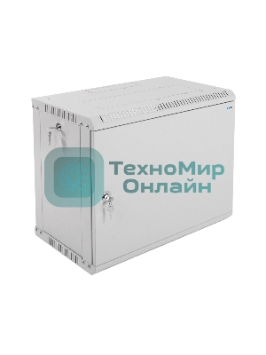 Шкаф телеком. настенный разборный 9U (600х350) дверь металл (ШРН-Э-9.350.1)