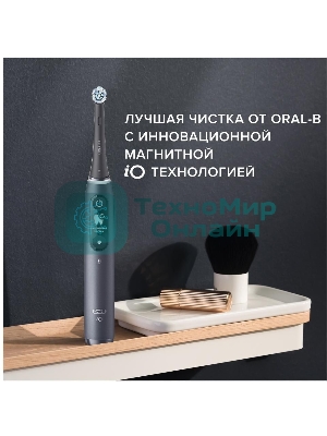 Электрическая зубная щетка Oral-B iO Series 7 Onyx черный