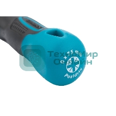 Отвертка Gross 12155 PZ0 x 75 мм S2, трехкомпонентная ручка