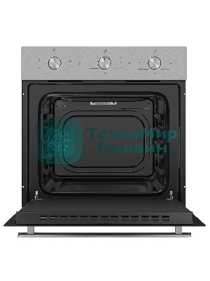 Шкаф духовой электрический Maunfeld AEOC6040S, 60л, дверца с 3 стеклами, нержавеющая сталь