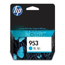 Картридж струйный HP 953 F6U12AE голубой для HP OJP 8710/8715/8720/8730/8210/8725 (630 стр.)