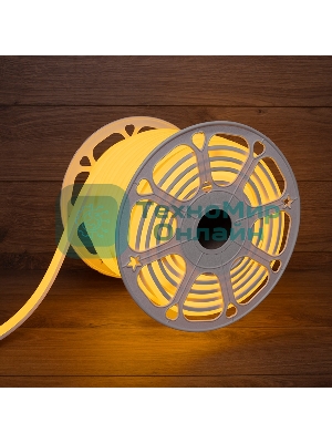 Гибкий неон Neon-night LED SMD, форма – D, 16х16 мм, желтый, 120 LED/м, бухта 50 м